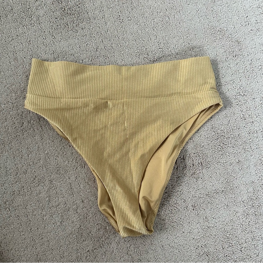 Aerie High Cut Cheeky Bikini Bottom